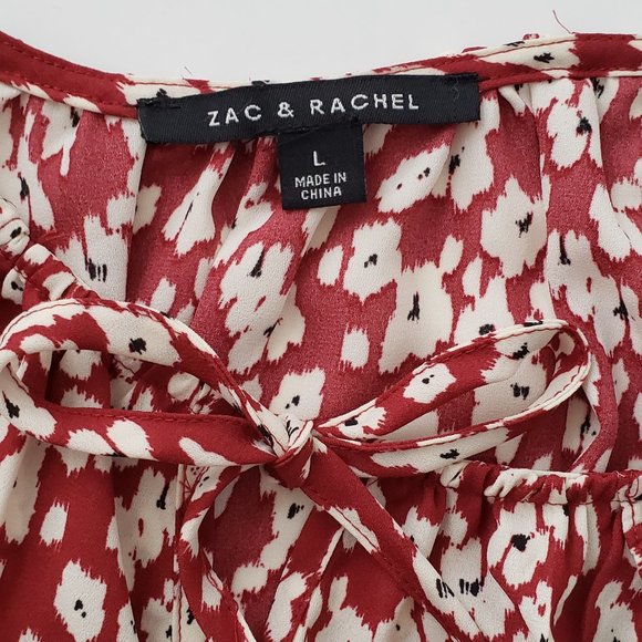 ZAC & RACHEL Front Tie Top - Picture 8 of 9